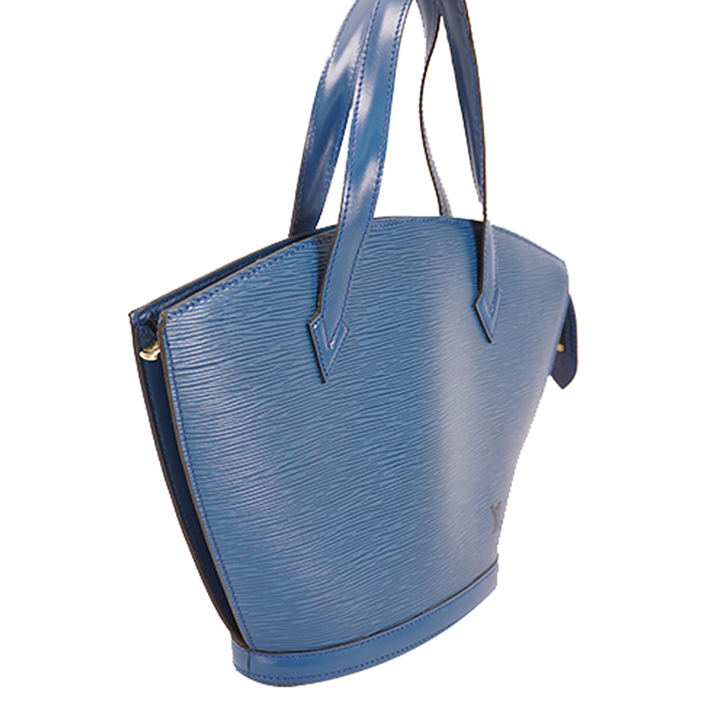 

Louis Vuitton Toledo Blue Epi Leather Saint-Jacques Bag