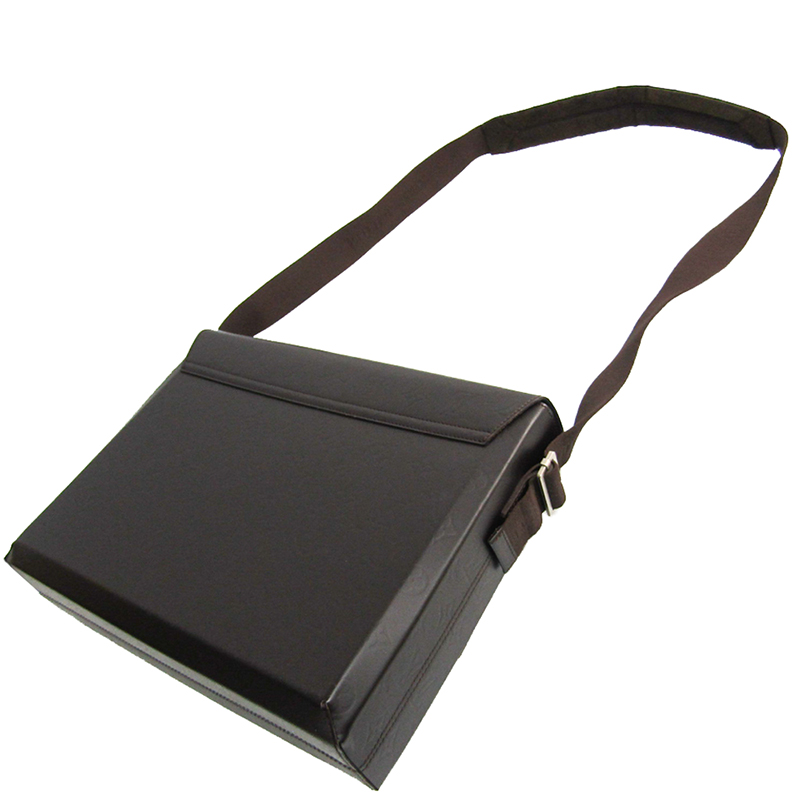 

Louis Vuitton Brown Monogram Vernis Glace Fonzie Messenger Bag