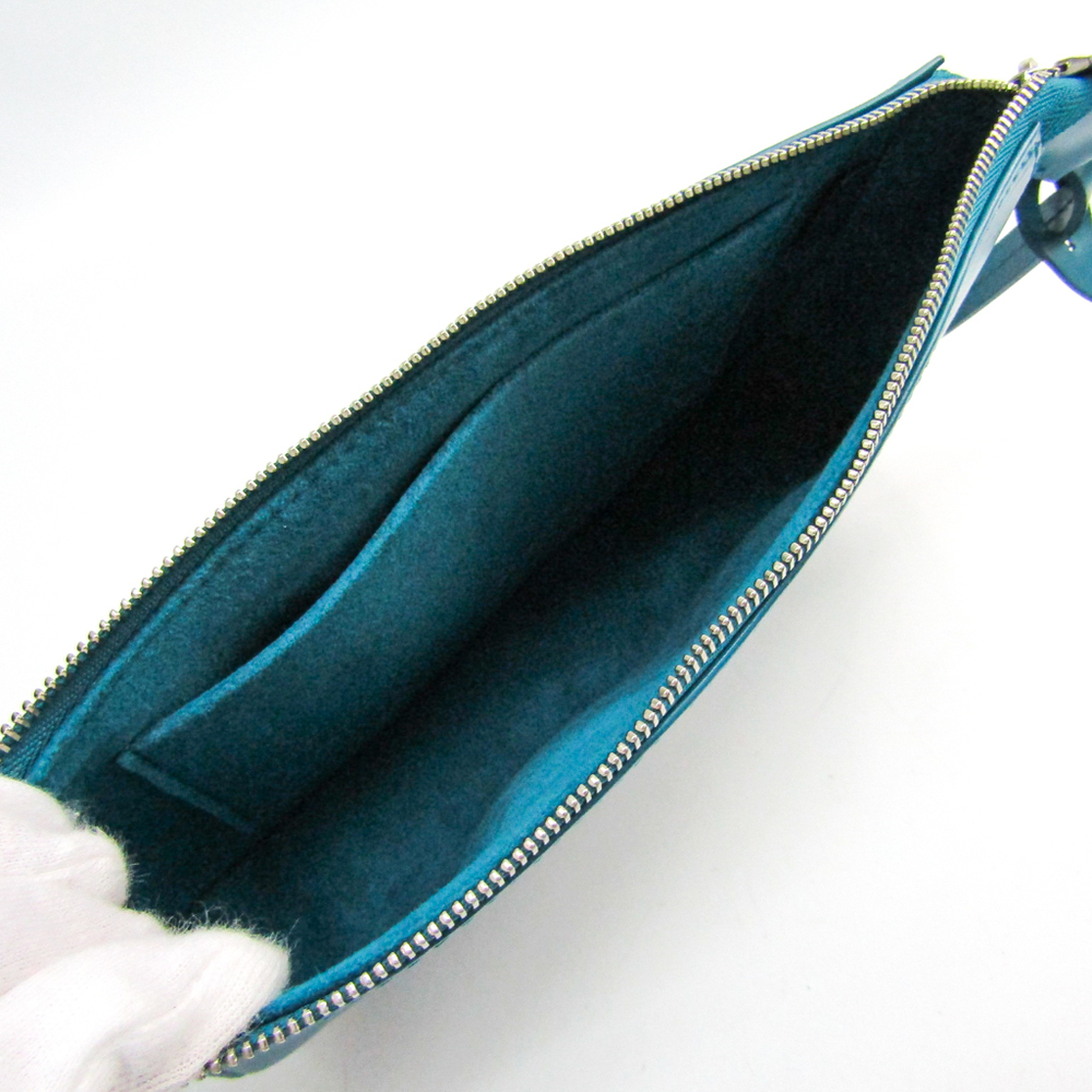 

Louis Vuitton Cyan Epi Leather Pochette Accessoires NM Bag, Blue