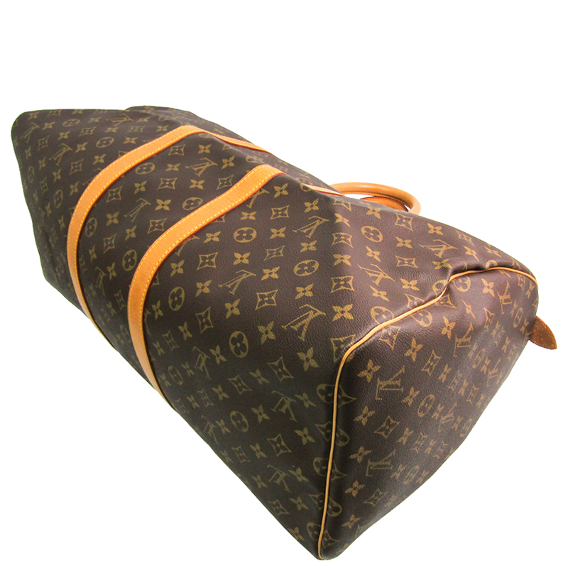 

Louis Vuitton Monogram Canvas Keepall 55 Bag, Brown