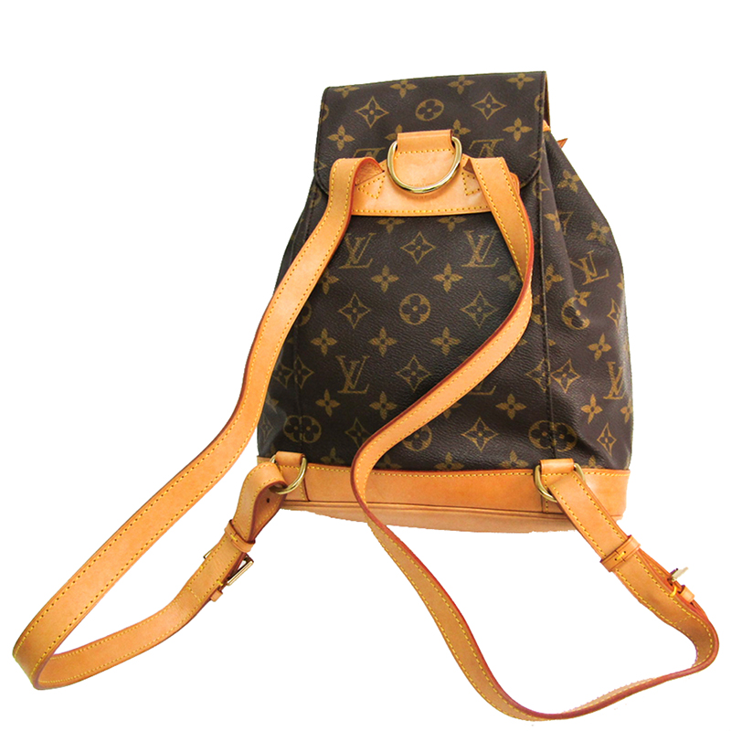 

Louis Vuitton Monogram Canvas Montsouris Backpack MM, Brown