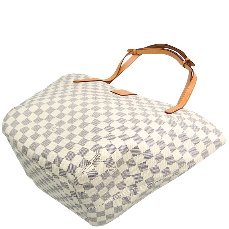 

Louis Vuitton Damier Azur Canvas Salina GM Bag, Beige