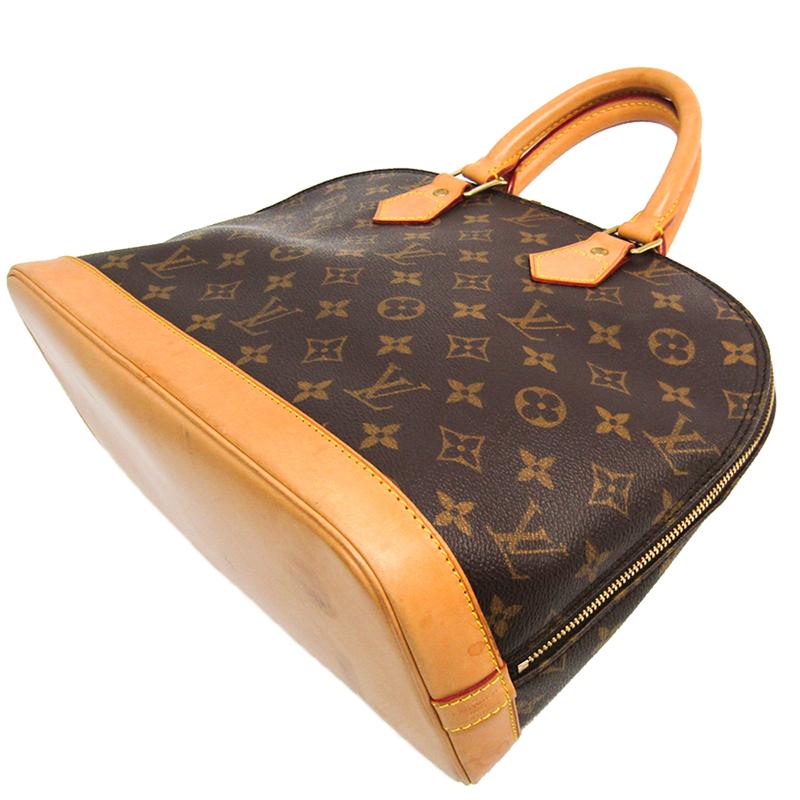 

Louis Vuitton Monogram Canvas Alma PM Bag, Brown