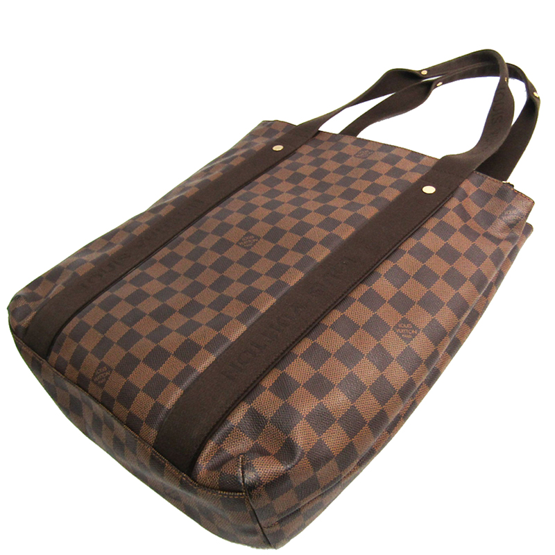 

Louis Vuitton Damier Ebene Canvas Beaubourg Tote, Brown