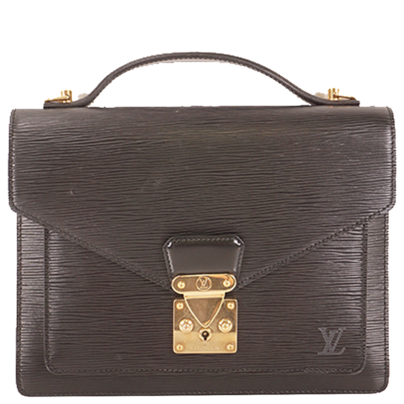 louis vuitton monceau epi black