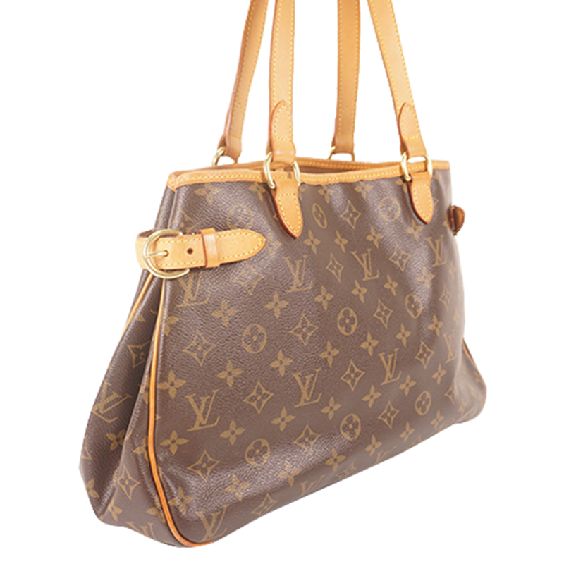 

Louis Vuitton Monogram Canvas Batignolles Vertical Bag, Brown