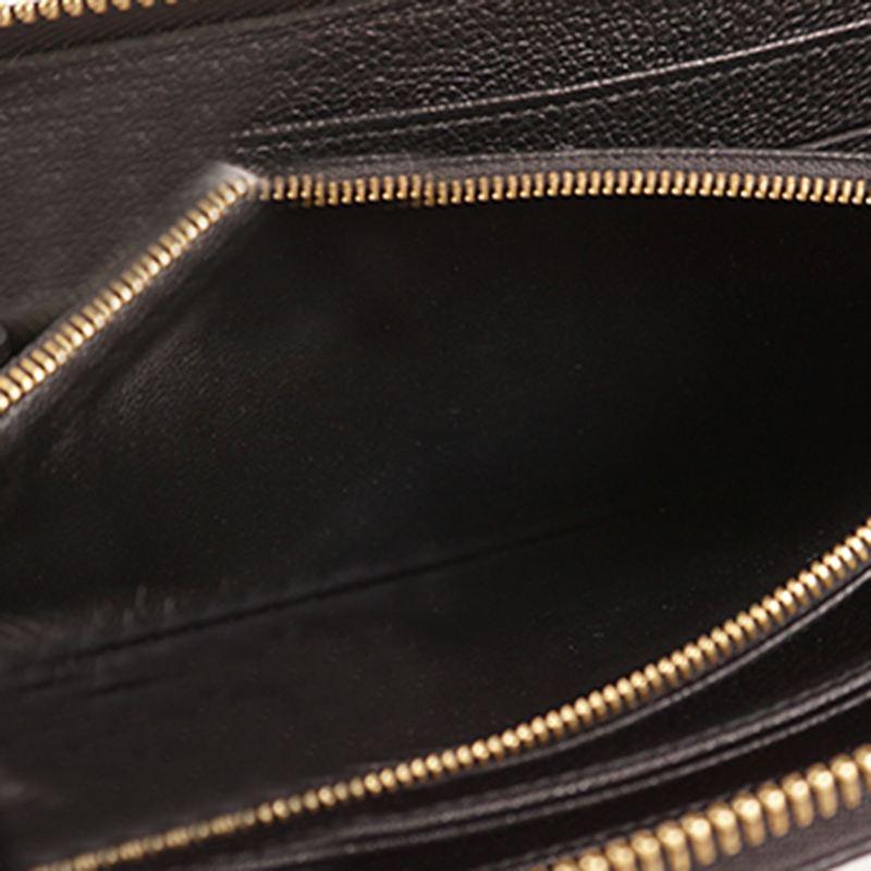 

Louis Vuitton Black Monogram Empreinte Canvas Wallet