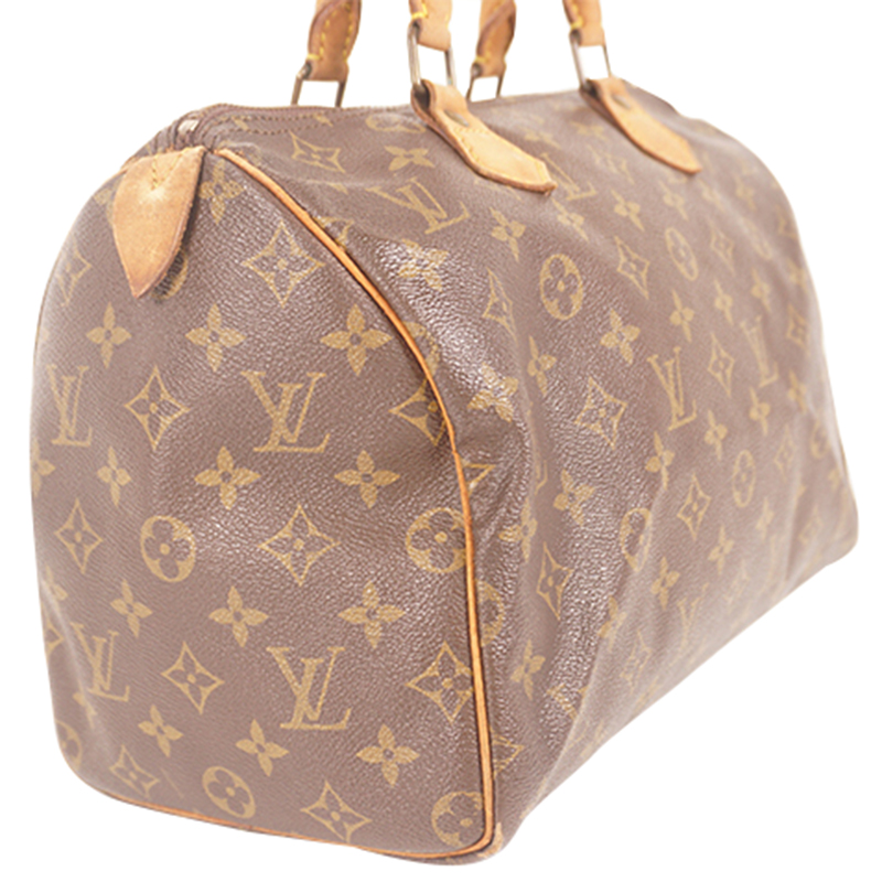 

Louis Vuitton Monogram Canvas Speedy 30 Bag, Brown