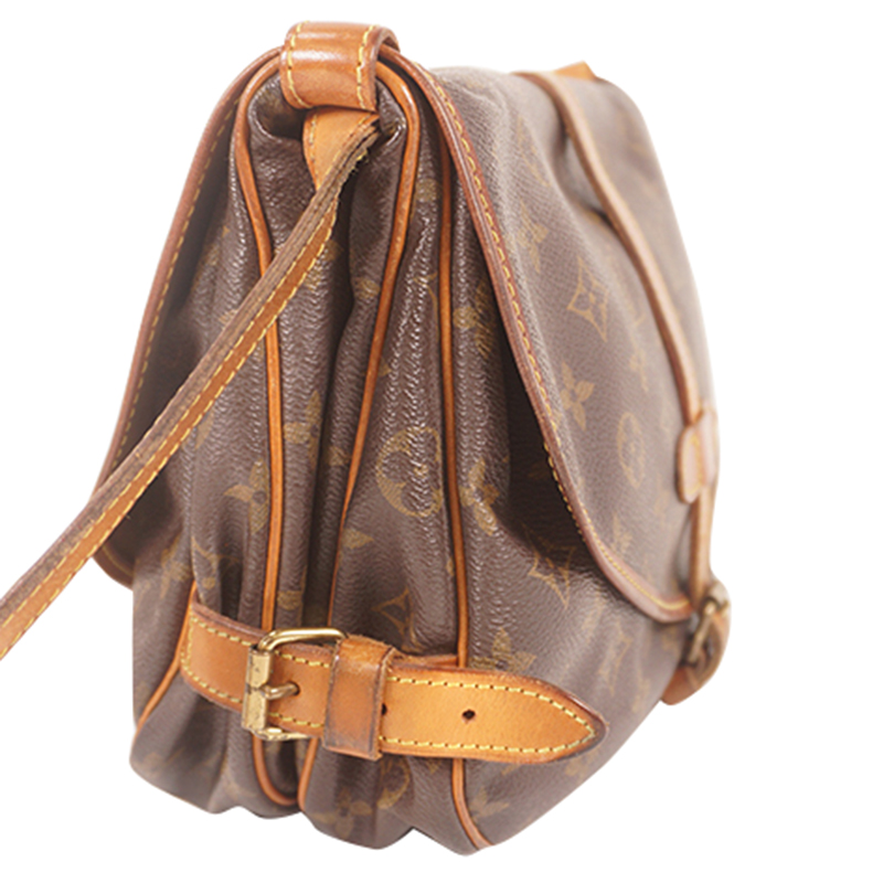 

Louis Vuitton Monogram Canvas Saumur 30 Bag, Brown