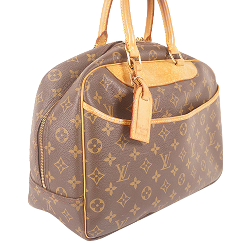 

Louis Vuitton Monogram Canvas Deauville Bag, Brown