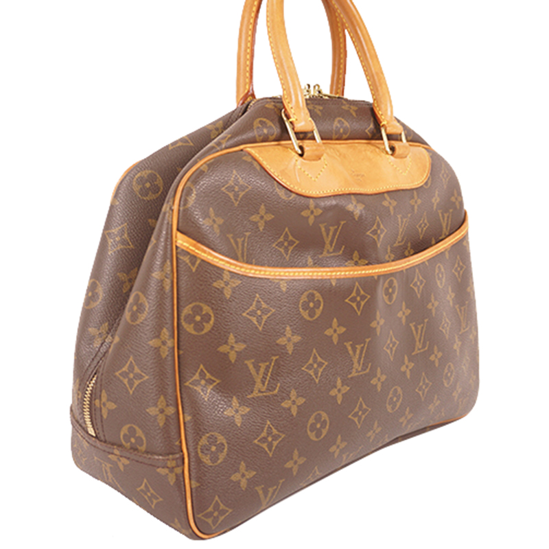 

Louis Vuitton Monogram Canvas Deauville Bag, Brown