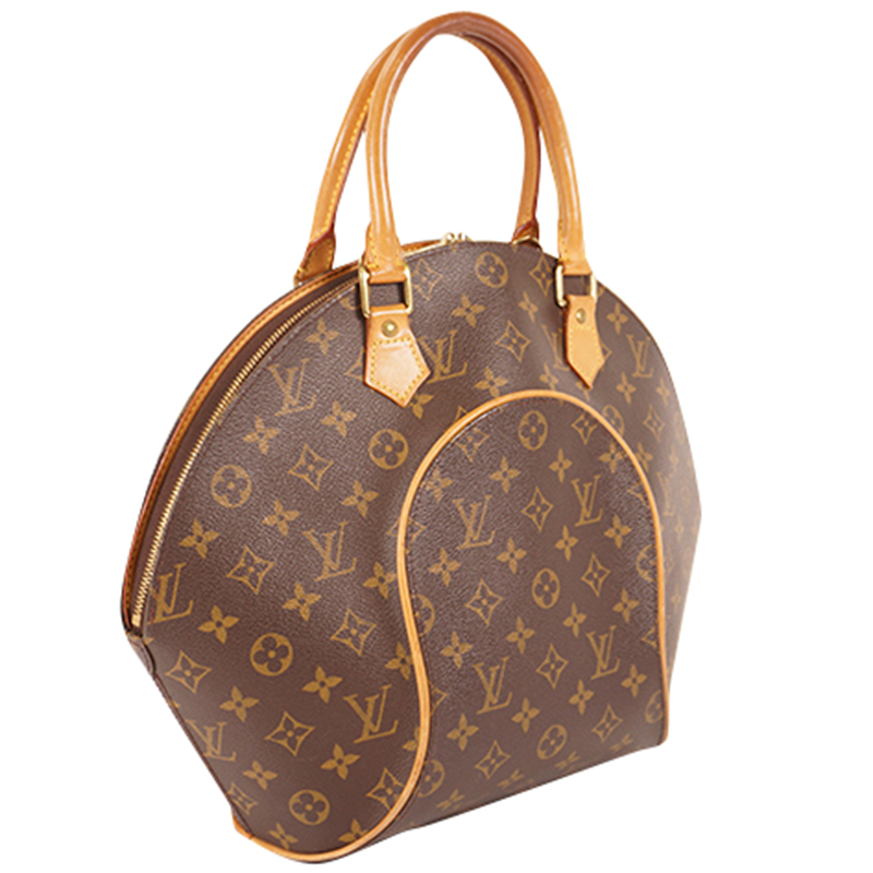 

Louis Vuitton Monogram Canvas Elipse MM Bag, Brown