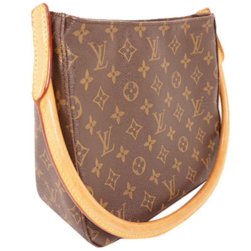 

Louis Vuitton Monogram Canvas Looping MM Bag, Brown