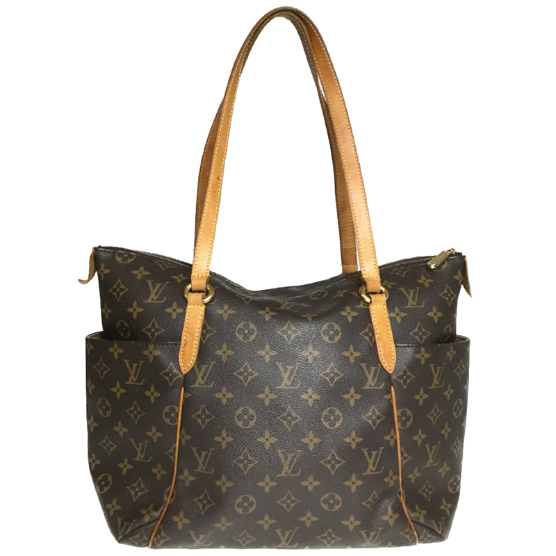 

Louis Vuitton Monogram Canvas Totally MM Bag, Brown