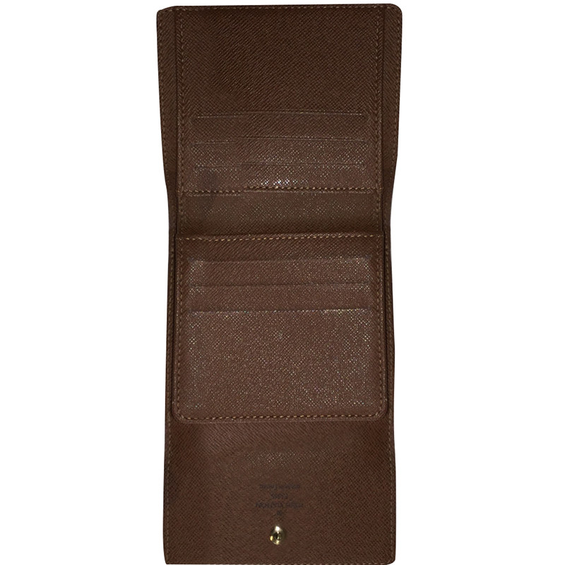 

Louis Vuitton Monogram Canavs Porto Wallet, Brown