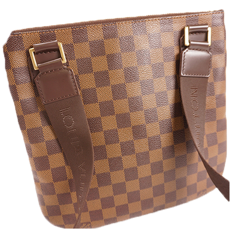 

Louis Vuitton Damier Ebene Canvas Shoulder Bag, Brown