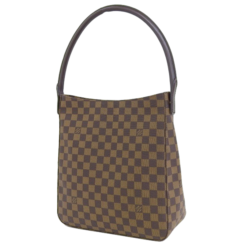 

Louis Vuitton Damier Ebene Canvas Looping MM Bag, Brown