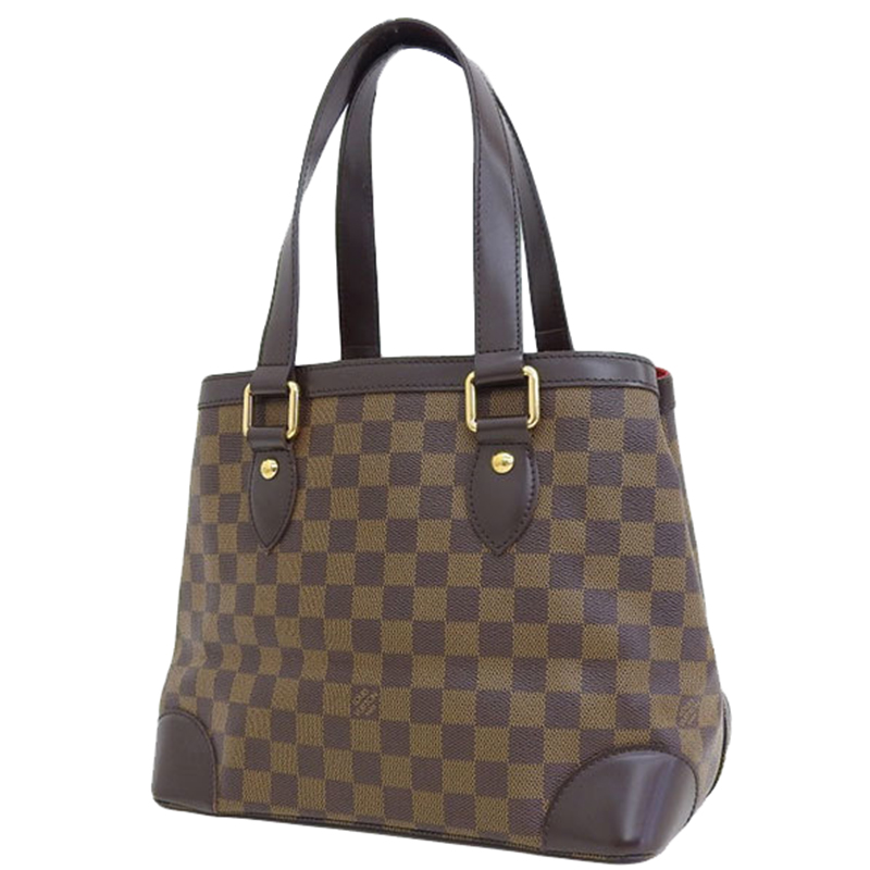 

Louis Vuitton Damier Ebene Canvas Hampstead MM Bag, Brown