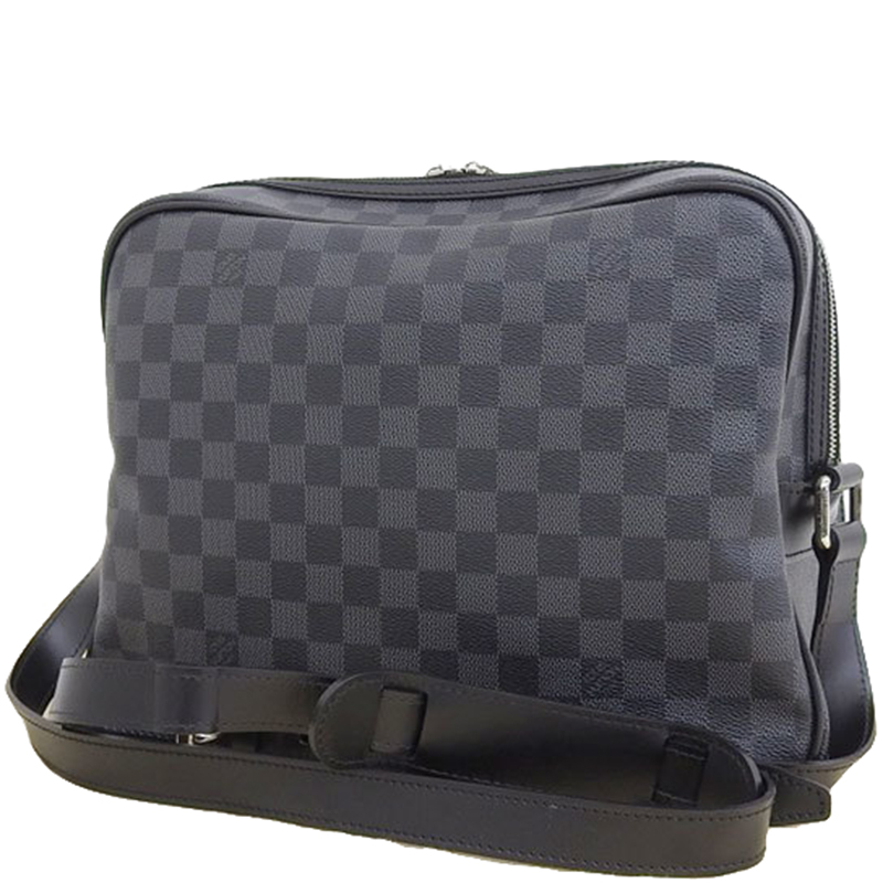 

Louis Vuitton Damier Graphite Canvas Shouder Bag, Black