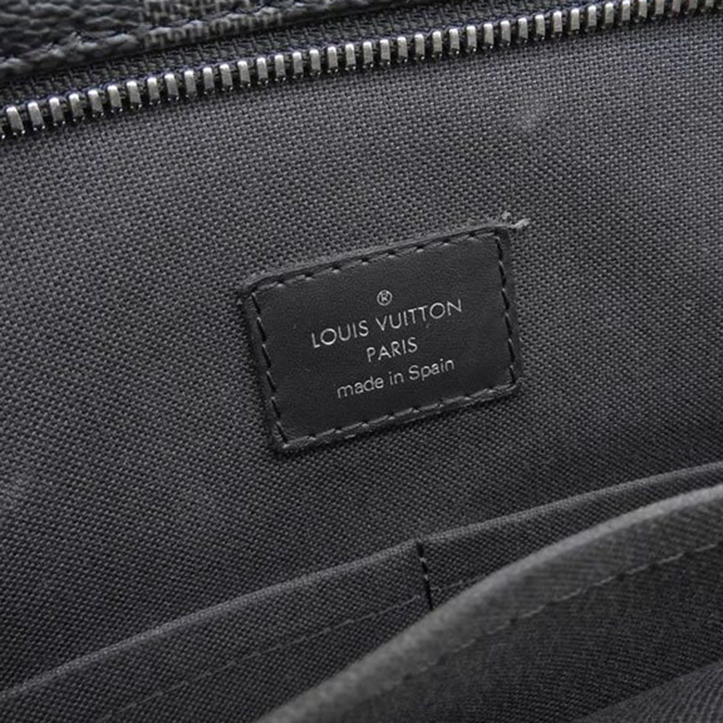 

Louis Vuitton Damier Graphite Canvas Business Bag, Black