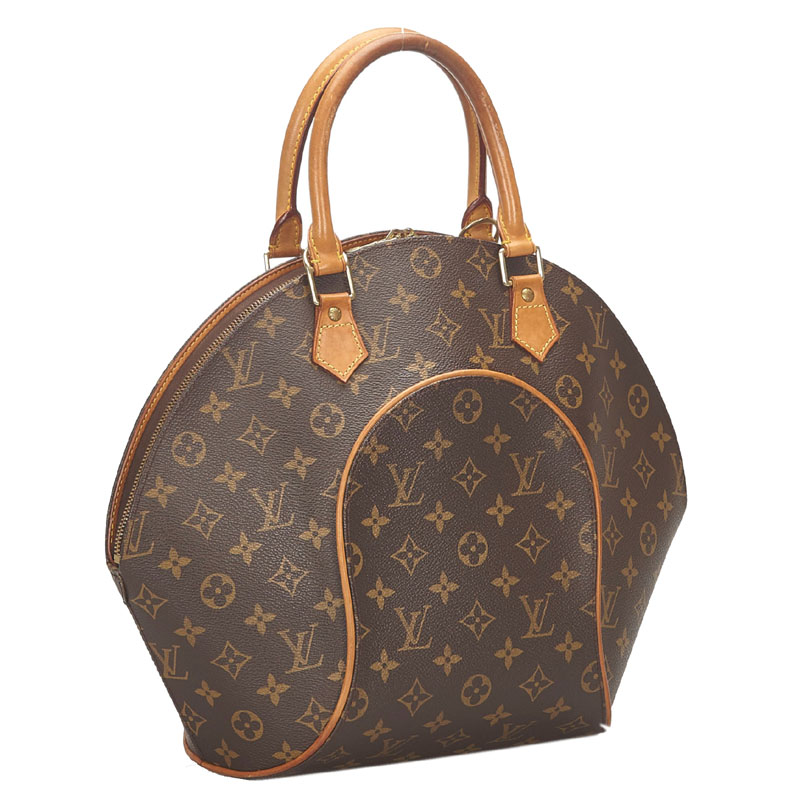 

Louis Vuitton Monogram Canvas Ellipse MM Bag, Brown