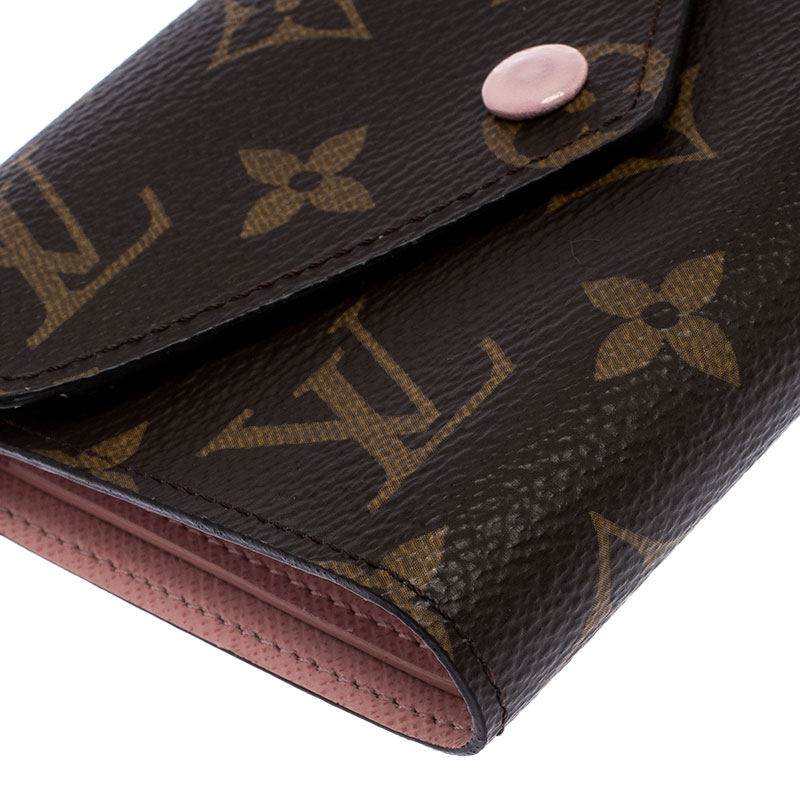 Louis Vuitton Victorine Wallet Monogram (6 Card Slot) Vivienne Holiday Rose  Pivoine Pink in Coated Canvas with Gold-tone - US