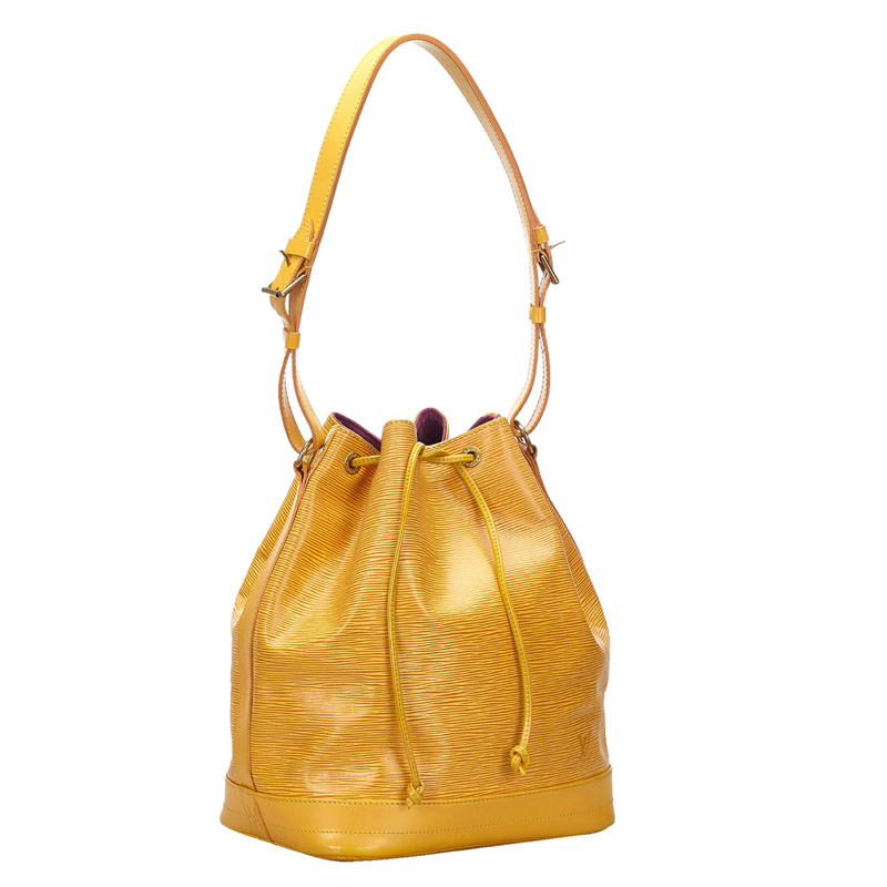 

Louis Vuitton Yellow Epi Leather Petit Noe Bag