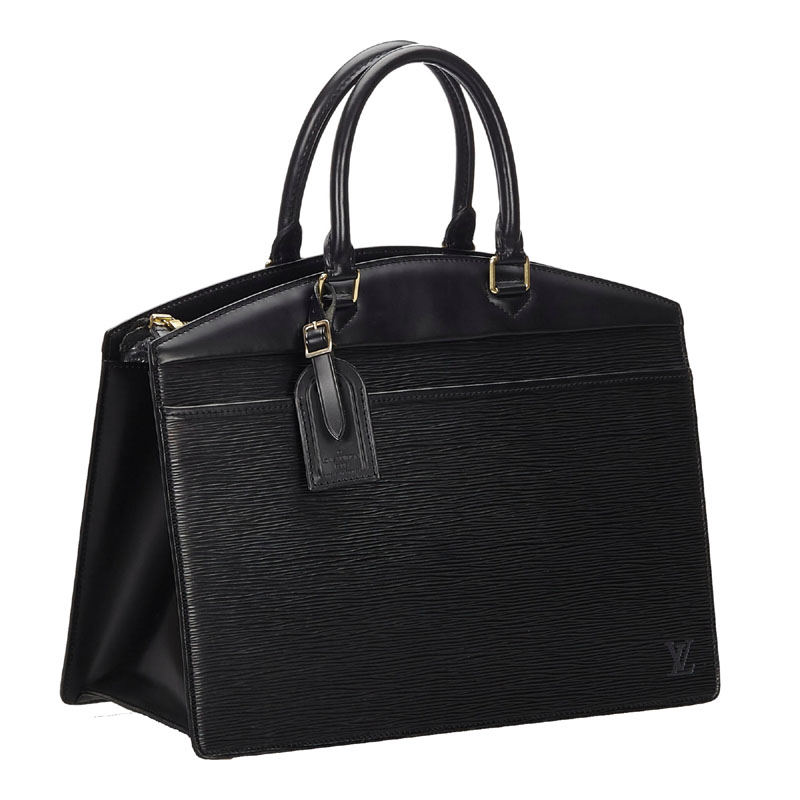 

Louis Vuitton Noir Epi Leather Riviera Bag, Black