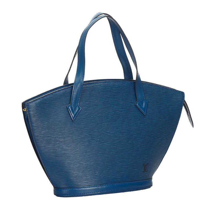 

Louis Vuitton Toledo Blue Epi Saint Jacques Short Strap PM Everyday Bag