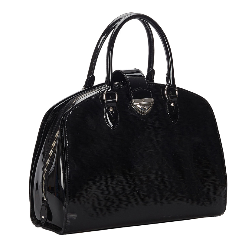 

Louis Vuitton Black Electric Epi Leather Pont Neuf GM Bag