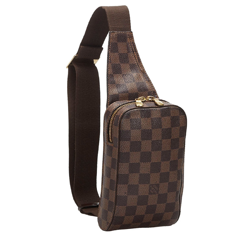 

Louis Vuitton Damier Ebene Canvas Geronimos Bag, Brown