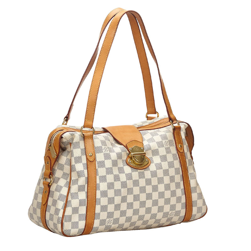 

Louis Vuitton Damier Azur Stresa PM Shoulder Bag, Blue