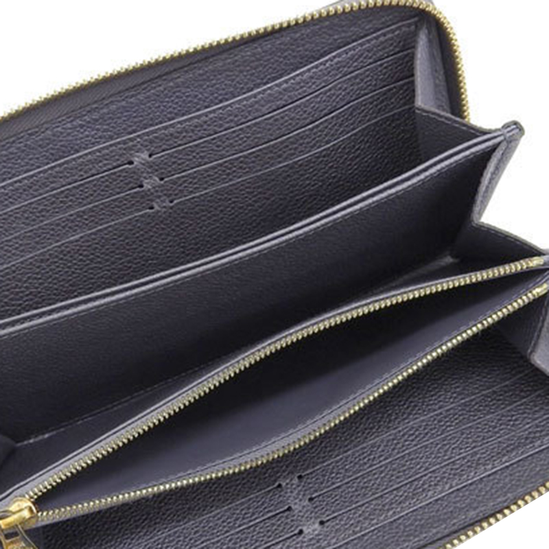 

Louis Vuitton Gray Monogram Canvas Studs Zippy Wallet, Grey