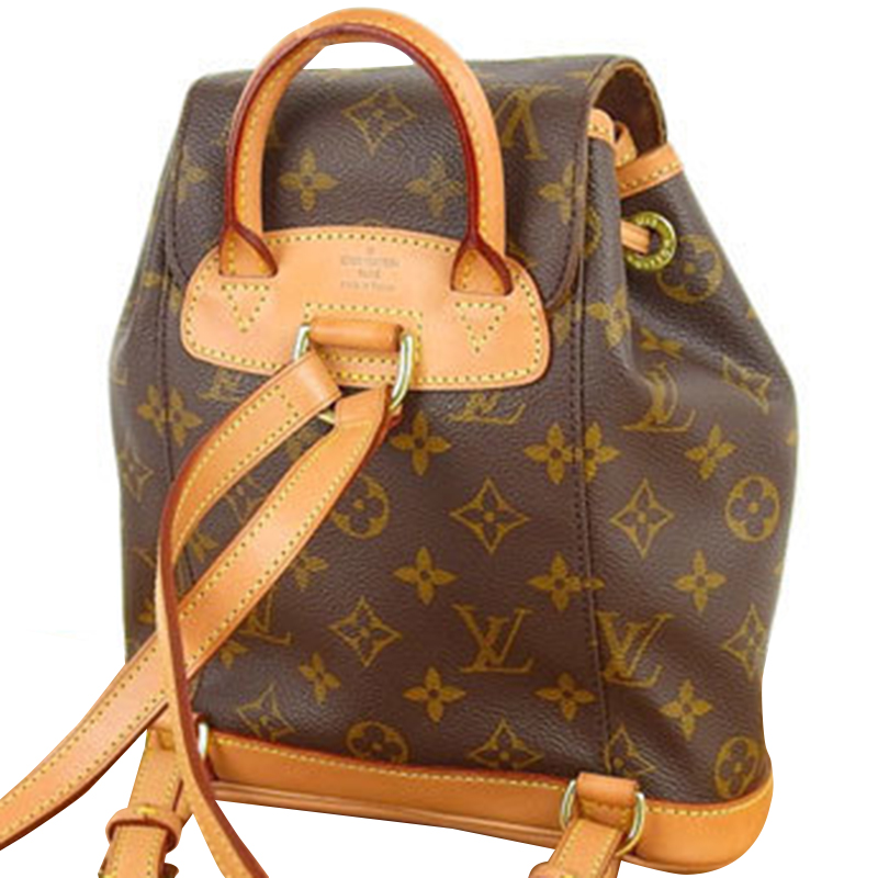 

Louis Vuitton Monogram Canvas Mini Rucksack, Brown