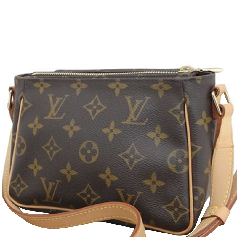 

Louis Vuitton Monogram Canvas Viva PM Bag, Brown