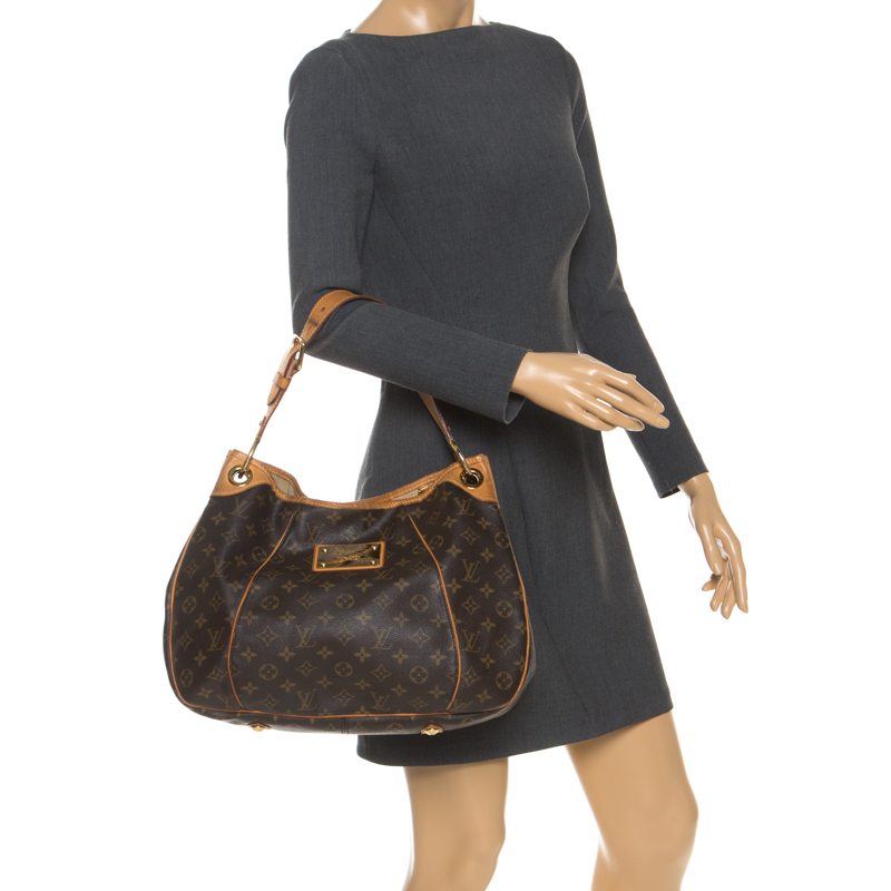 

Louis Vuitton Monogram Canvas Galliera PM Bag, Brown
