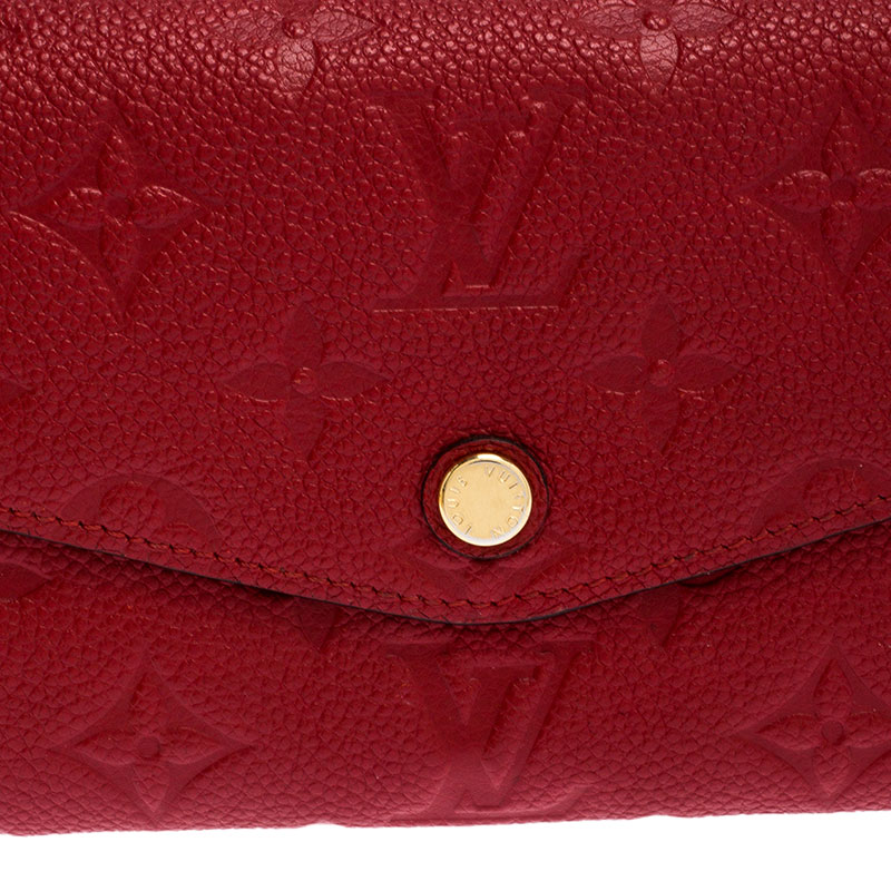 Louis Vuitton - Sarah Wallet - Monogram Leather - Tourterelle / Crème - Women - Luxury