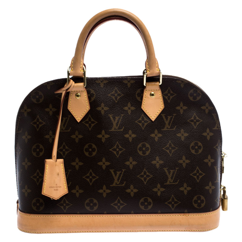 Pre Owned Louis Vuitton Monogram Canvas Alma PM Bag