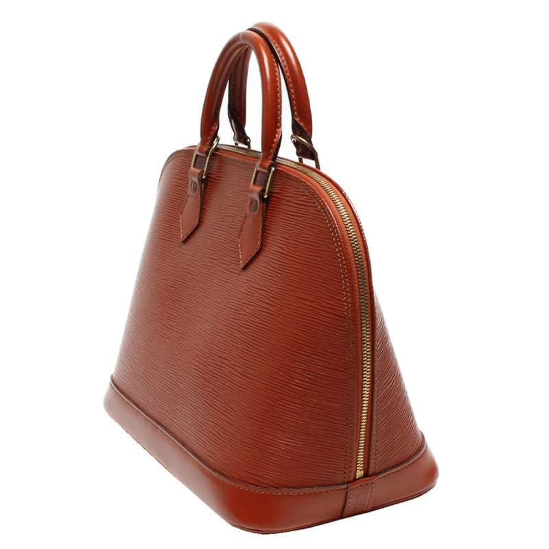 

Louis Vuitton Brown Epi Leather Alma Bag