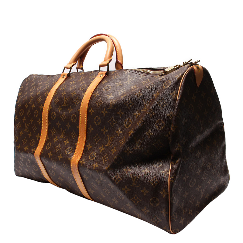 

Louis Vuitton Monogram Canvas Keepall 60 Bag, Brown