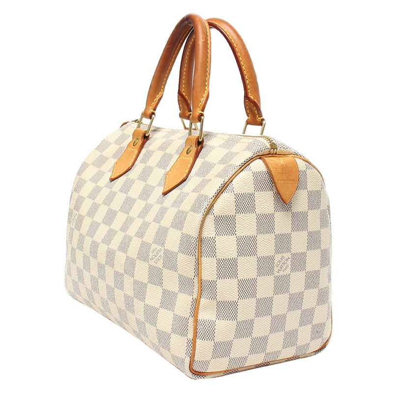 

Louis Vuitton Damier Azur Canvas Speedy 25 Bag, Blue