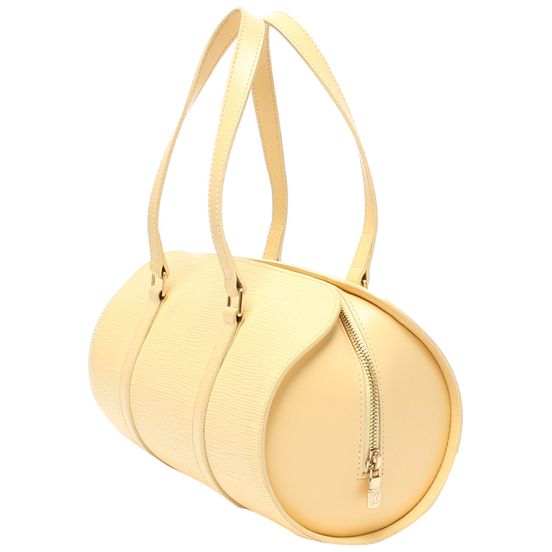 

Louis Vuitton Yellow Epi Leather Soufflot Bag