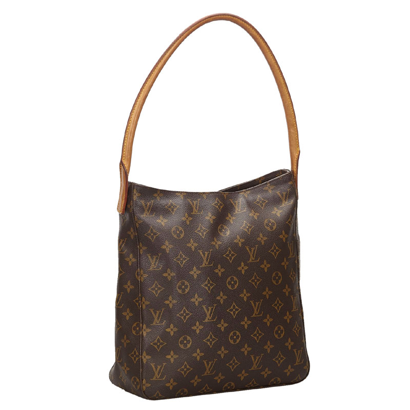 

Louis Vuitton Monogram Canvas Looping GM Bag, Brown