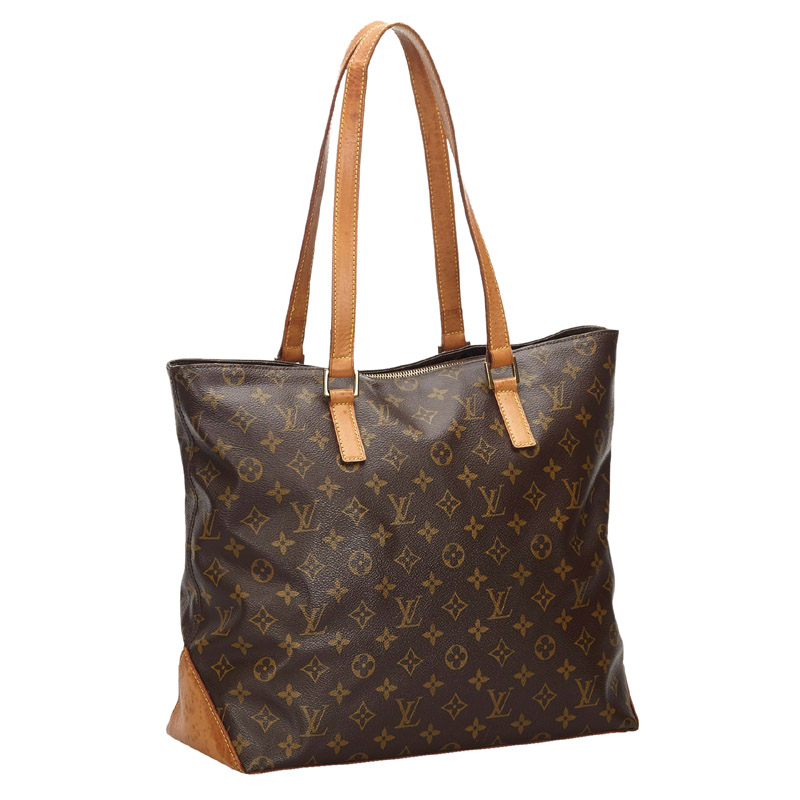

Louis Vuitton Monogram Canvas Cabas Mezzo Bag, Brown