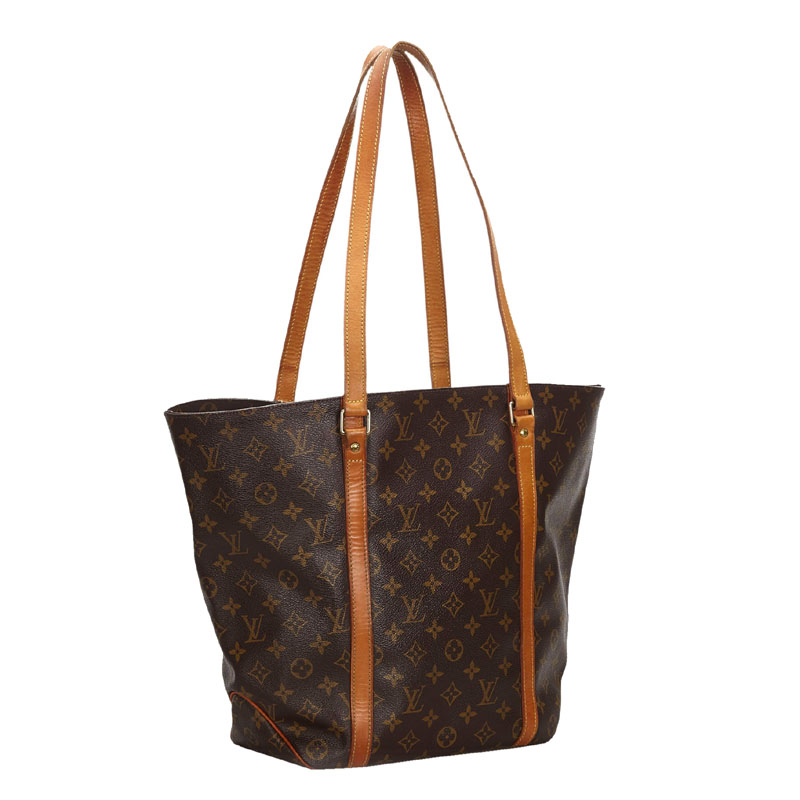 

Louis Vuitton Monogram Canvas Sac Shopping 48 Bag, Brown
