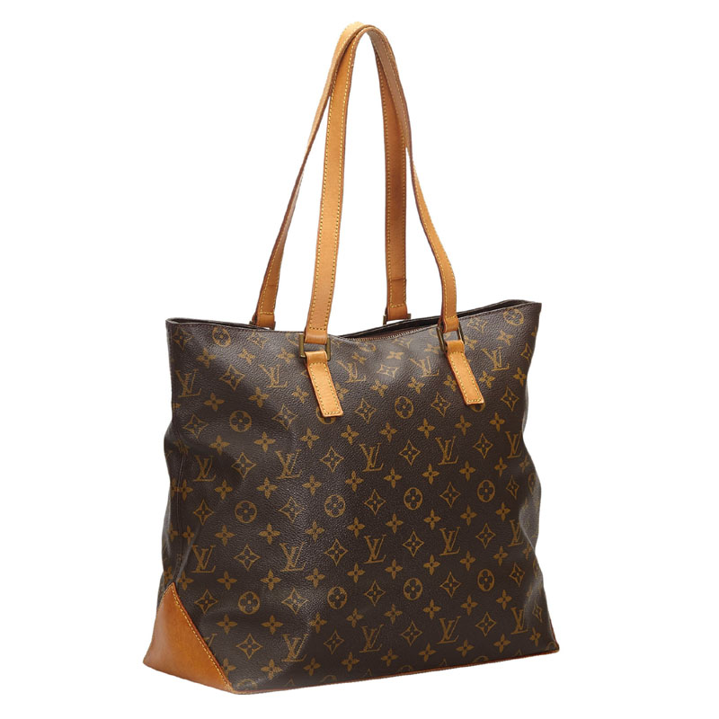 

Louis Vuitton Monogram Canvas Cabas Mezzo Bag, Brown
