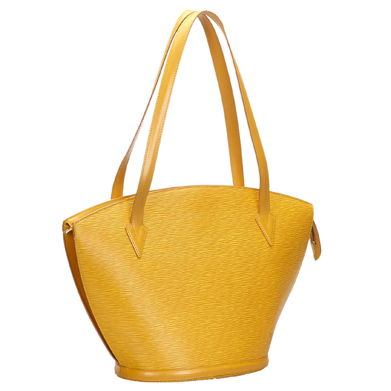 

Louis Vuitton Yellow Epi Leather Saint Jacques PM Long Strap