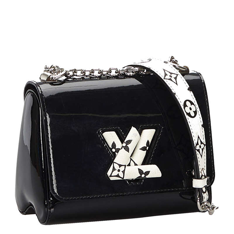 

Louis Vuitton Black Vernis Twist PM Bag