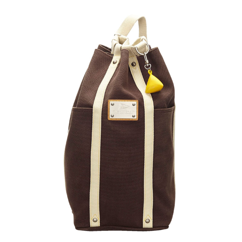Pre Owned حقيبة لوي فيتون Antigua LV Cup Randonnee كانفاس بنية