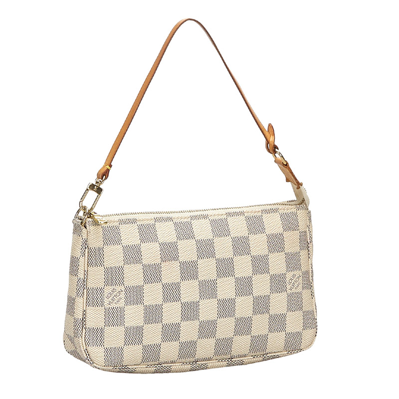 

Louis Vuitton Damier Azur Canvas Pochette Accessoires, Blue